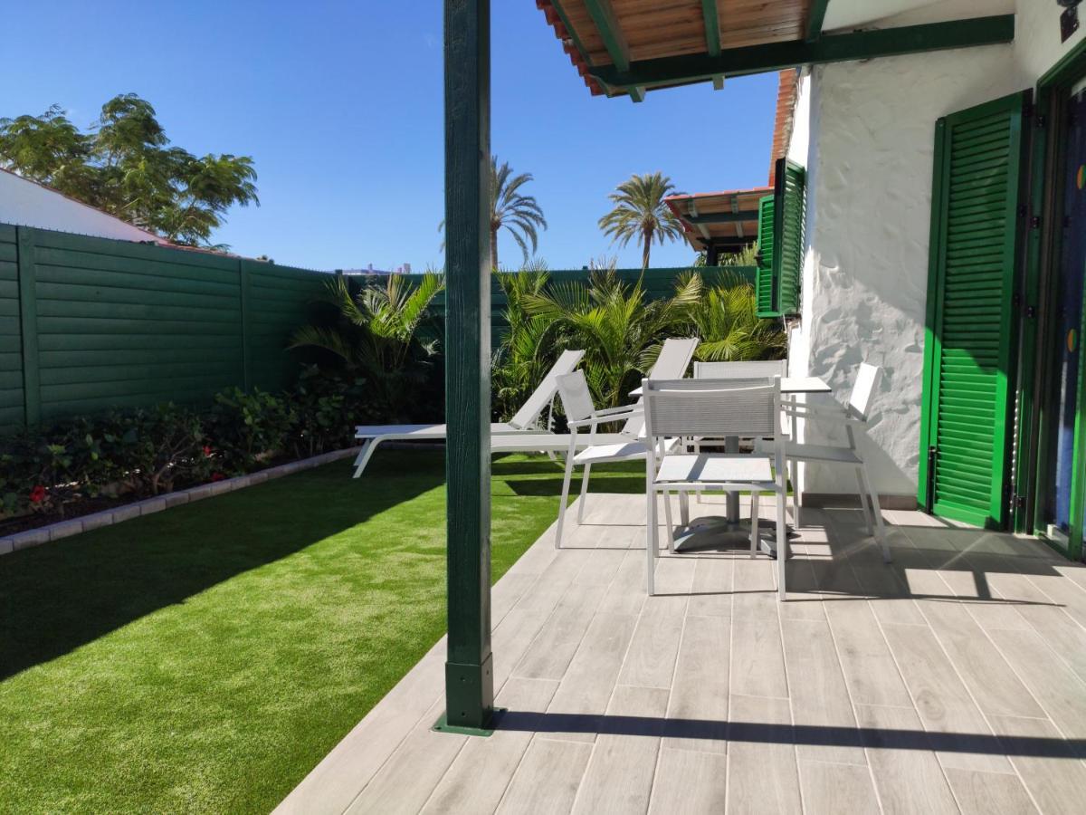 Private Bungalow A 200 Meters To Yumbo Center Maspalomas  Eksteriør billede